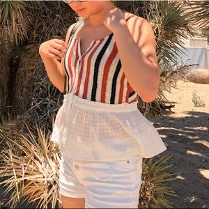 Zara Girls Combination Crochet Top 13-14